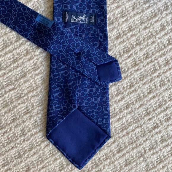 Auth Hermès tie - excellent condition - Picture 5 of 5